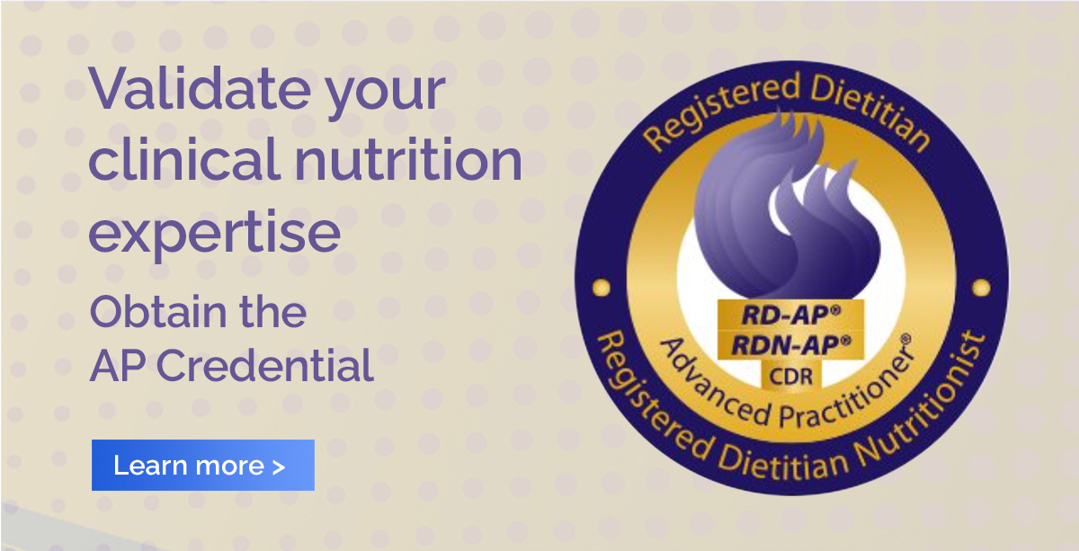 Validate your clinical nutrition expertise