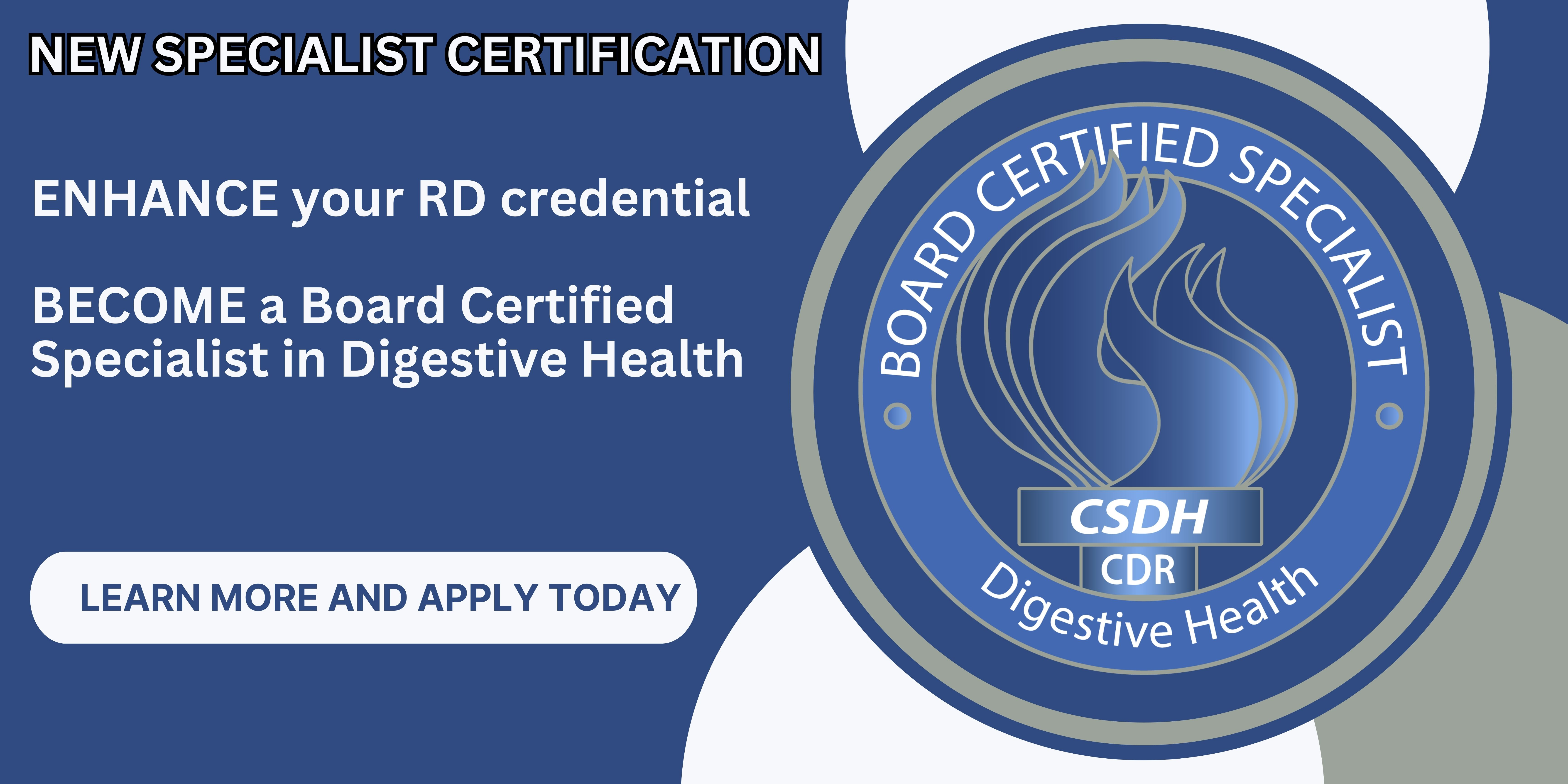 Board Certification as a Specialist in Digestive Health
