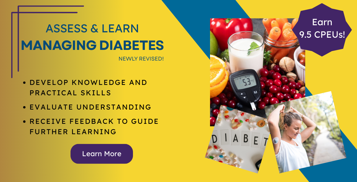 Revised Assess & Learn: Managing Diabetes