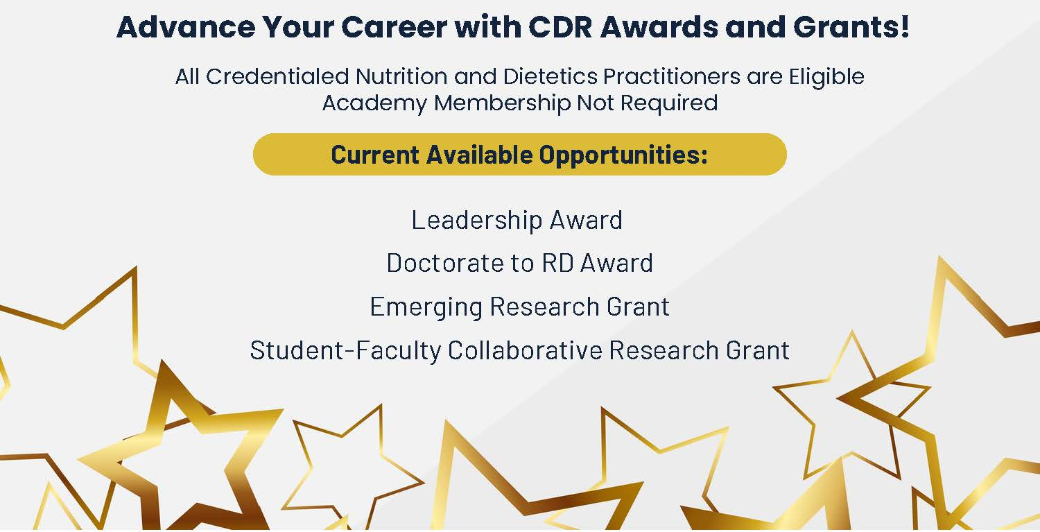 CDR Scholarships and Awards